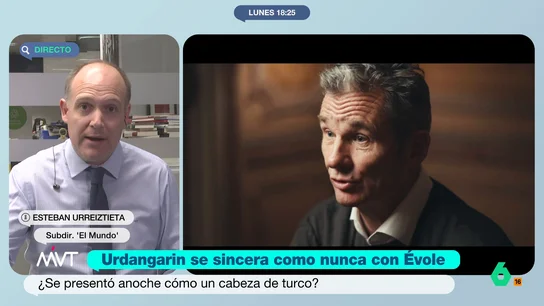 Urreiztieta explica cuál fue la "perdición" de Urdangarin: "Como él dice, se flipó y se volvió loco" Urreiztieta explica cuál fue la "perdición" de Urdangarin: "Como él dice, se flipó y se volvió loco"