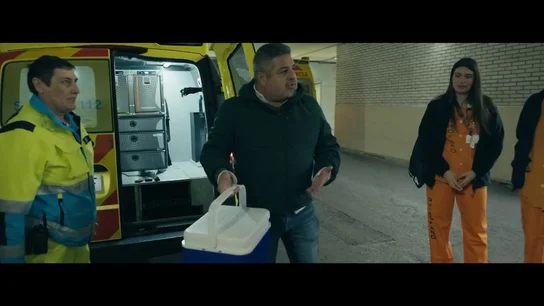 Jalis de la Serna viaja en ambulancia para vivir cómo los médicos salvan el corazón de una persona en muerte cerebral Jalis de la Serna viaja en ambulancia para vivir cómo los médicos salvan el corazón de una persona en muerte cerebral