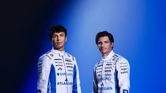 Alex Albon y Carlos Sainz Alex Albon y Carlos Sainz