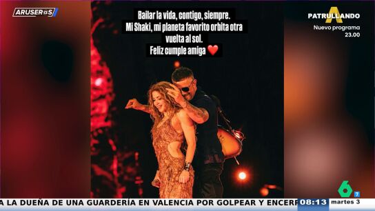 La bonita felicitaci&oacute;n de Alejandro Sanz a Shakira: "Mi planeta favorito orbita otra vuelta al sol"