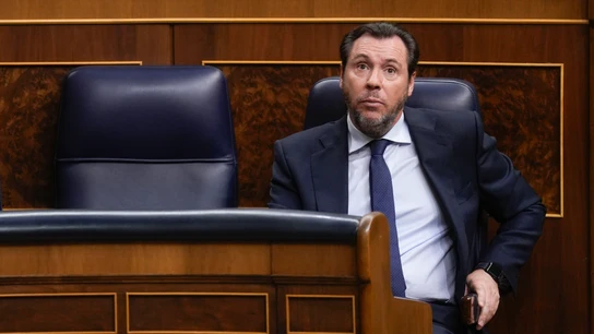 El ministro de Transportes, Óscar Puente, en el Congreso de los Diputados El ministro de Transportes, Óscar Puente, en el Congreso de los Diputados