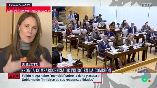 Rosa Álvarez, sobre la comparecencia de Feijóo en la comisión: "Pasamos toda la tarde con dolor de estómago" Rosa Álvarez, sobre la comparecencia de Feijóo en la comisión: "Pasamos toda la tarde con dolor de estómago"