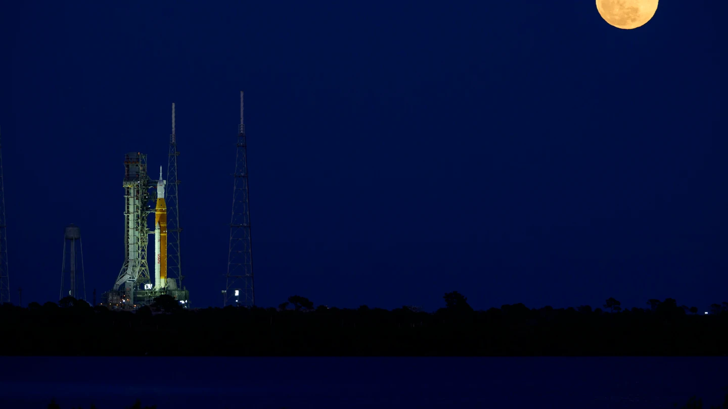 El cohete de la misión Artemis II de la NASA El cohete de la misión Artemis II de la NASA