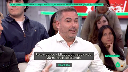 Un empresario, sobre las pensiones: "El tema no es si las garantizamos o no, sino cuánto vamos a acabar cobrando dentro de x" Un empresario, sobre las pensiones: "El tema no es si las garantizamos o no, sino cuánto vamos a acabar cobrando dentro de x"