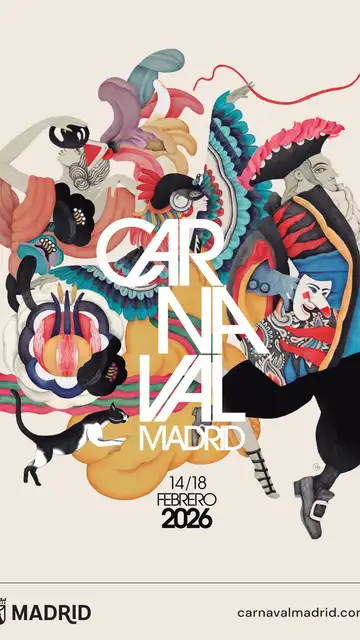 Cartel del Carnaval de Madrid 2026 Cartel del Carnaval de Madrid 2026