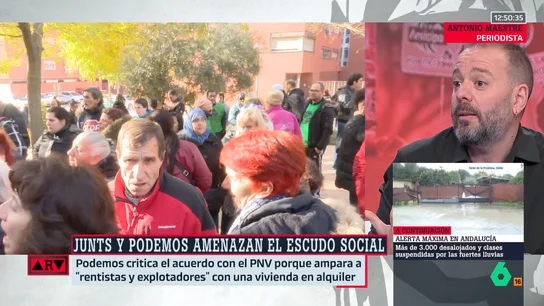 Antonio Maestre: "En ningún caso el pequeño propietario es un colectivo vulnerable, es un privilegiado" Antonio Maestre: "En ningún caso el pequeño propietario es un colectivo vulnerable, es un privilegiado"