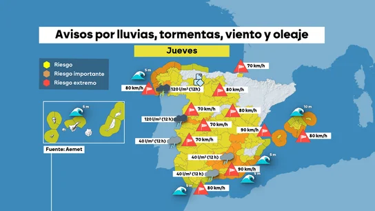 Continúan las lluvias en Andalucía que se extenderán a Extremadura por la borrasca Leonardo para compartir el protagonismo con el viento este jueves Continúan las lluvias en Andalucía que se extenderán a Extremadura por la borrasca Leonardo para compartir el protagonismo con el viento este jueves