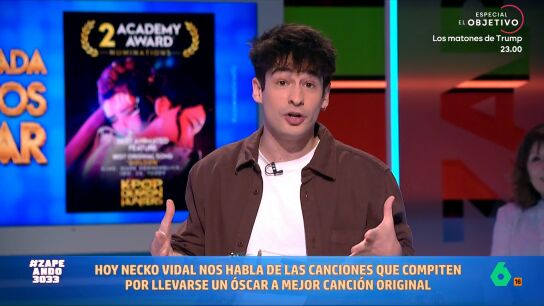 Soul y blues, Nick Cave, una de las compositoras m&aacute;s influyentes de la m&uacute;sica pop, una &oacute;pera y la primera canci&oacute;n de k-pop nominada a los Oscars compiten por el eunuco dorado y Necko Vidal las analiza en este v&iacute;deo.
