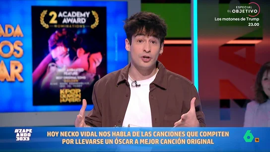 De la ópera a 'Las guerreras K-Pop': Necko Vidal te cuenta todo lo que necesitas saber de las nominadas al Oscar a Mejor canción Soul y blues, Nick Cave, una de las compositoras más influyentes de la música pop, una ópera y la primera canción de k-pop nominada a los Oscars compiten por el eunuco dorado y Necko Vidal las analiza en este vídeo.