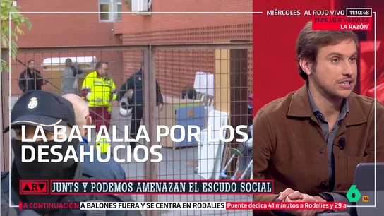 El pronóstico de Pepe Luis Vázquez sobre si saldrá adelante o no la moratoria de los desahucios: "Lo veo muy difícil" El pronóstico de Pepe Luis Vázquez sobre si saldrá adelante o no la moratoria de los desahucios: "Lo veo muy difícil"