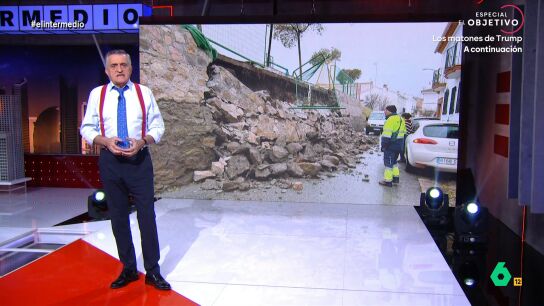 El presentado de El Intermedio expone que la borrasca ha provocado que numerosos municipios se inunden. Wyoming se&ntilde;ala que los servicios de emergencias, en esta ocasi&oacute;n, han sido movilizados con suficiente antelaci&oacute;n. 