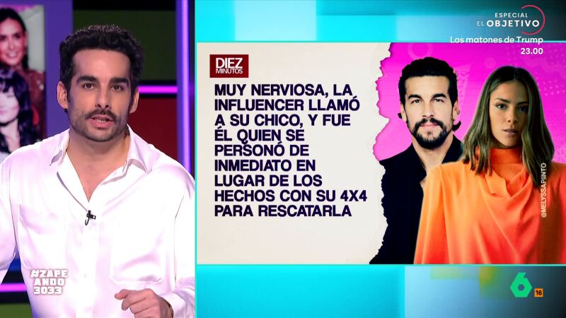 Juan Sanguino cuenta su hip&oacute;tesis sobre el accidente de Melyssa Pinto: "A Mario Casas le apetec&iacute;an unos Risketos..."