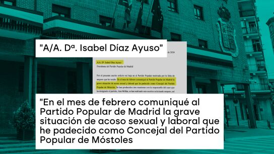Los correos borrados de la exconcejala de M&oacute;stoles a Ayuso hablando de una "grave situaci&oacute;n de acoso sexual y laboral" que podr&iacute;an volver a la Justicia.