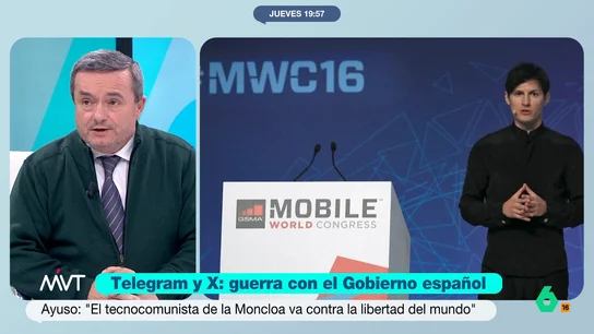 Chema Crespo: “Ser insultado por Elon Musk, Trump y Ayuso comienza a ser un honor” Chema Crespo: “Ser insultado por Elon Musk, Trump y Ayuso comienza a ser un honor”