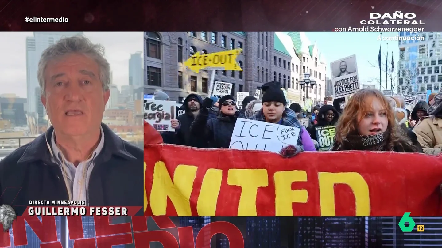 Guillermo Fesser, desde Minneapolis: "Hemos encontrado gente perpleja, indignada y muy valiente" El corresponsal conecta desde esta ciudad de Minnesota donde ha podido visitar el memorial dedicado a Renee Good, una vecina de la ciudad que fue asesinada por un agente del ICE.