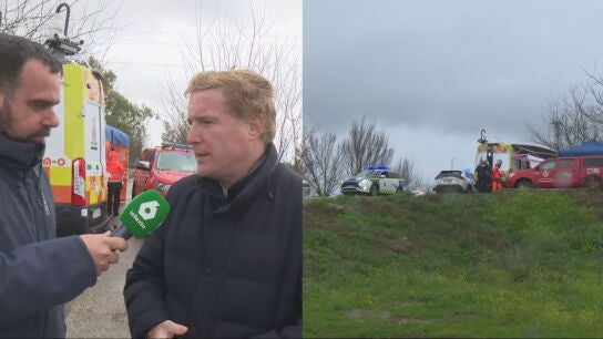 El Ayuntamiento de Badajoz informa de los primeros desalojos en la zona tras el paso de la borrasca Marta.
