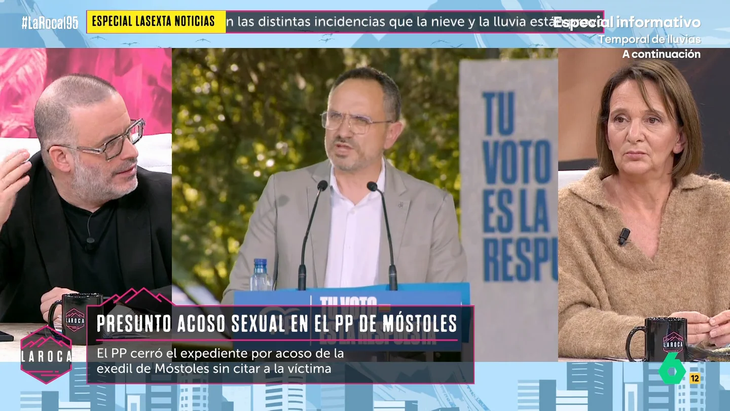 Edu Galán compara la rueda de prensa del edil de Móstoles con la de Ismael Álvarez en el caso Nevenka: "Da vergüenza ajena" Edu Galán compara la rueda de prensa del edil de Móstoles con la de Ismael Álvarez en el caso Nevenka: "Da vergüenza ajena"