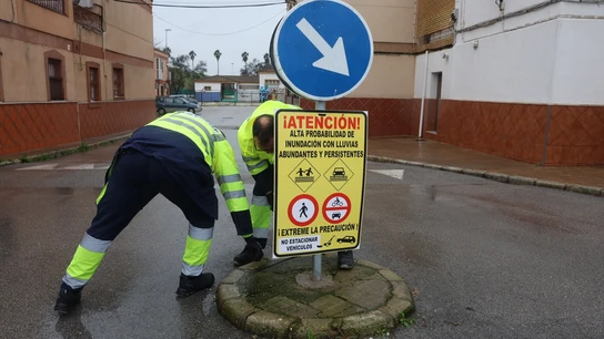 En alerta el núcleo urbano de Jerez por la llegada de la borrasca Marta. En alerta el núcleo urbano de Jerez por la llegada de la borrasca Marta.