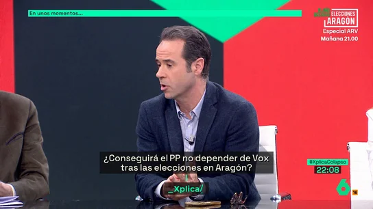 Javier Chicote, sobre el voto joven en Aragón: "El PP está muy preocupado porque a los votantes jóvenes les encanta Vox" Javier Chicote, sobre el voto joven en Aragón: "El PP está muy preocupado porque a los votantes jóvenes les encanta Vox"