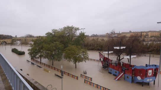 Crecida del Guadalquivir en C&oacute;rdoba