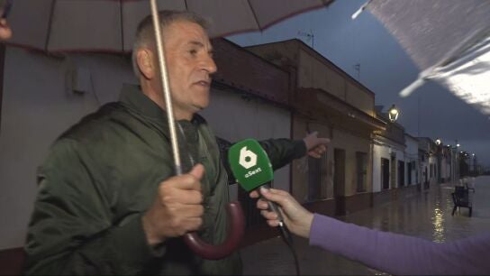 Un vecino de Tocina habla con laSexta tras ser desalojado de su vivienda por seguridad