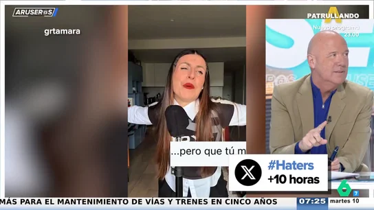 Alfonso Arús, sobre la canción viral creada con comentarios de 'haters': "Aún le pedirán derechos de autor" Alfonso Arús, sobre la canción viral creada con comentarios de 'haters': "Aún le pedirán derechos de autor"