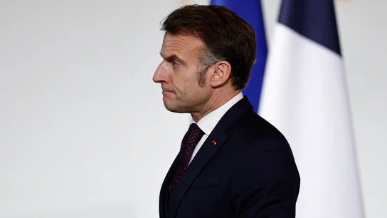 El presidente francés Emmanuel Macron El presidente francés Emmanuel Macron