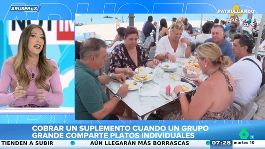 Cobrar suplemento cuando los clientes comparten platos individuales: la nueva moda que está llegando a la gastronomía española Cobrar suplemento cuando los clientes comparten platos individuales: la nueva moda que está llegando a la gastronomía española