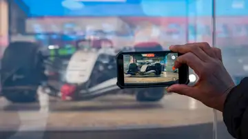 Cadillac exhibe su nuevo coche de Fórmula 1 en Nueva York Cadillac exhibe su nuevo coche de Fórmula 1 en Nueva York