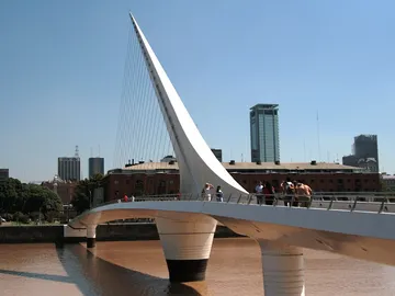 Puente de la Mujer de Buenos Aires Puente de la Mujer de Buenos Aires