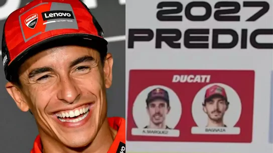 La sorprendente predicción de Marc Márquez para la parrilla de MotoGP 2027: ¡No se pone en Ducati! La sorprendente predicción de Marc Márquez para la parrilla de MotoGP 2027: ¡No se pone en Ducati!