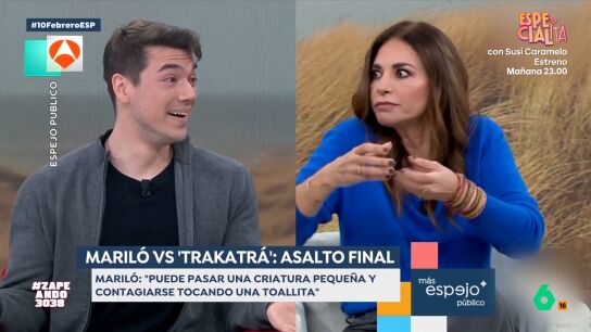 I&ntilde;aki Urrutia reacciona en este v&iacute;deo al lapsus de Maril&oacute; Montero en 'Espejo P&uacute;blico', donde en un debate sobre enfermedades de transmisi&oacute;n sexual confundi&oacute; el VIH con el VHS.