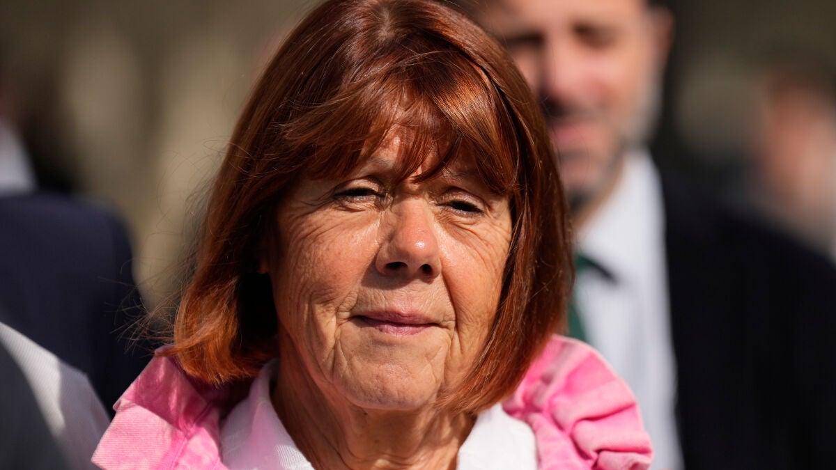 Gisèle Pelicot revela el terrible momento en que le enseñaron una foto siendo violada: "Mi cerebro se detuvo"