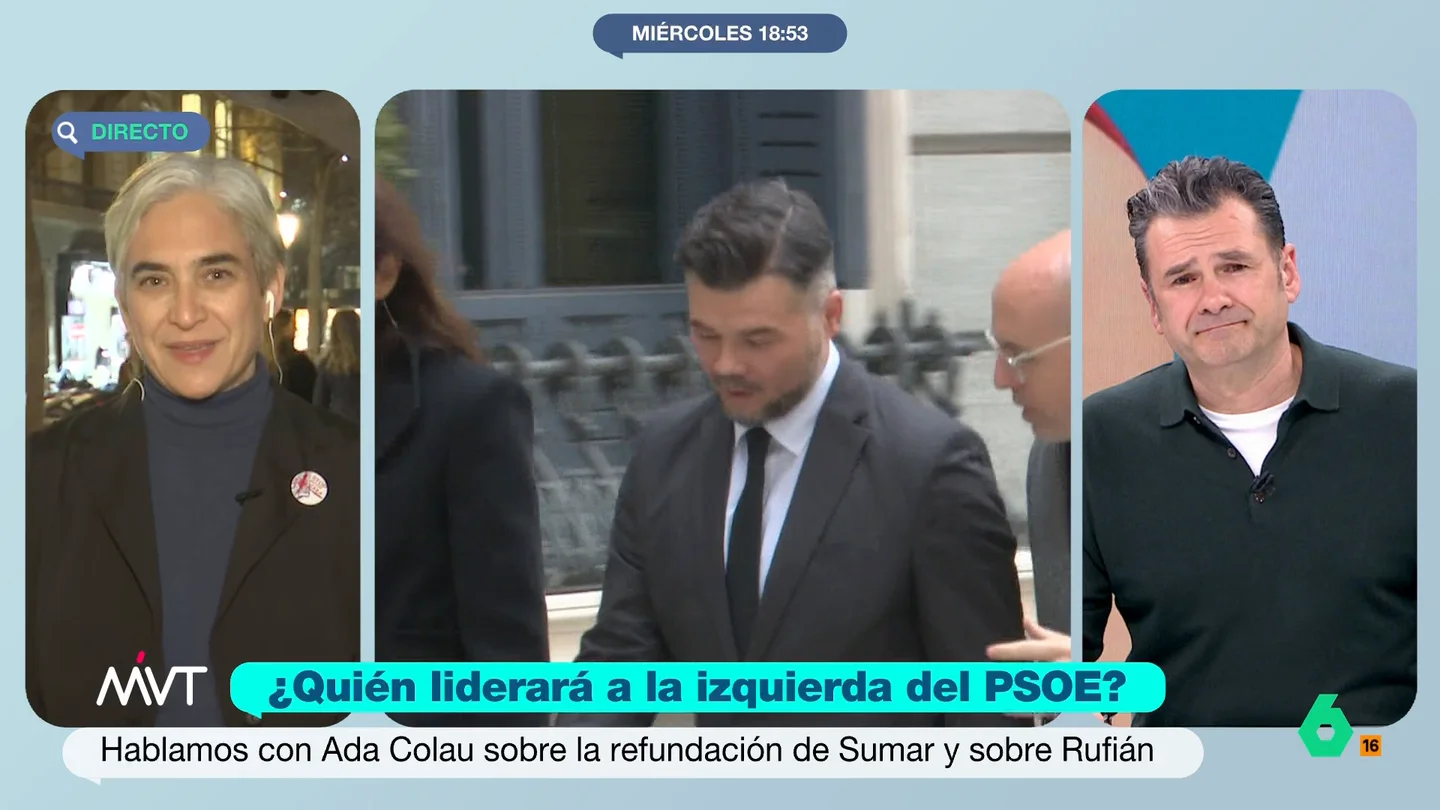 Ada Colau pide huir de "tonterías" y apostar por los "frentes amplios" en la izquierda: "Aquí no sobra absolutamente nadie" Ada Colau pide huir de "tonterías" y apostar por los "frentes amplios" en la izquierda: "Aquí no sobra absolutamente nadie"