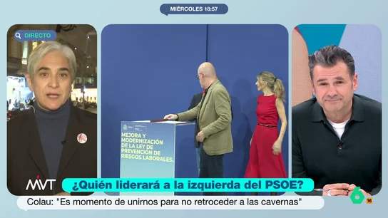Ada Colau lamenta que "la gente progresista tenga que elegir entre más de una lista" y exige "autocrítica constructiva" tras el fracaso en Aragón Ada Colau valora en Más Vale Tarde la posibilidad de una coalición a la izquierda del PSOE y defiende que, ante el auge de Vox, "no es momento de poner el acento en las diferencias" y sí de "tomar nota y rectificar".
