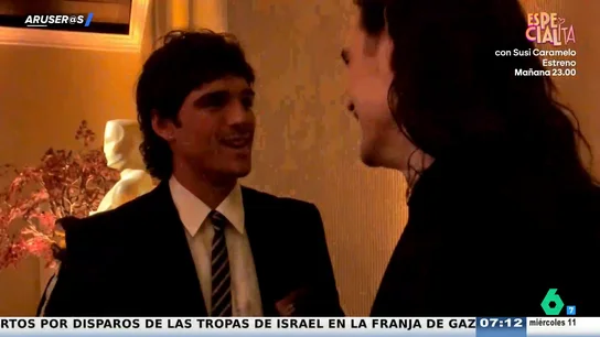 El vídeo de Jacob Elordi con Oliver Laxe tras elogiar 'Sirat' en el almuerzo de los nominados a los Oscar El vídeo de Jacob Elordi con Oliver Laxe tras elogiar 'Sirat' en el almuerzo de los nominados a los Oscar