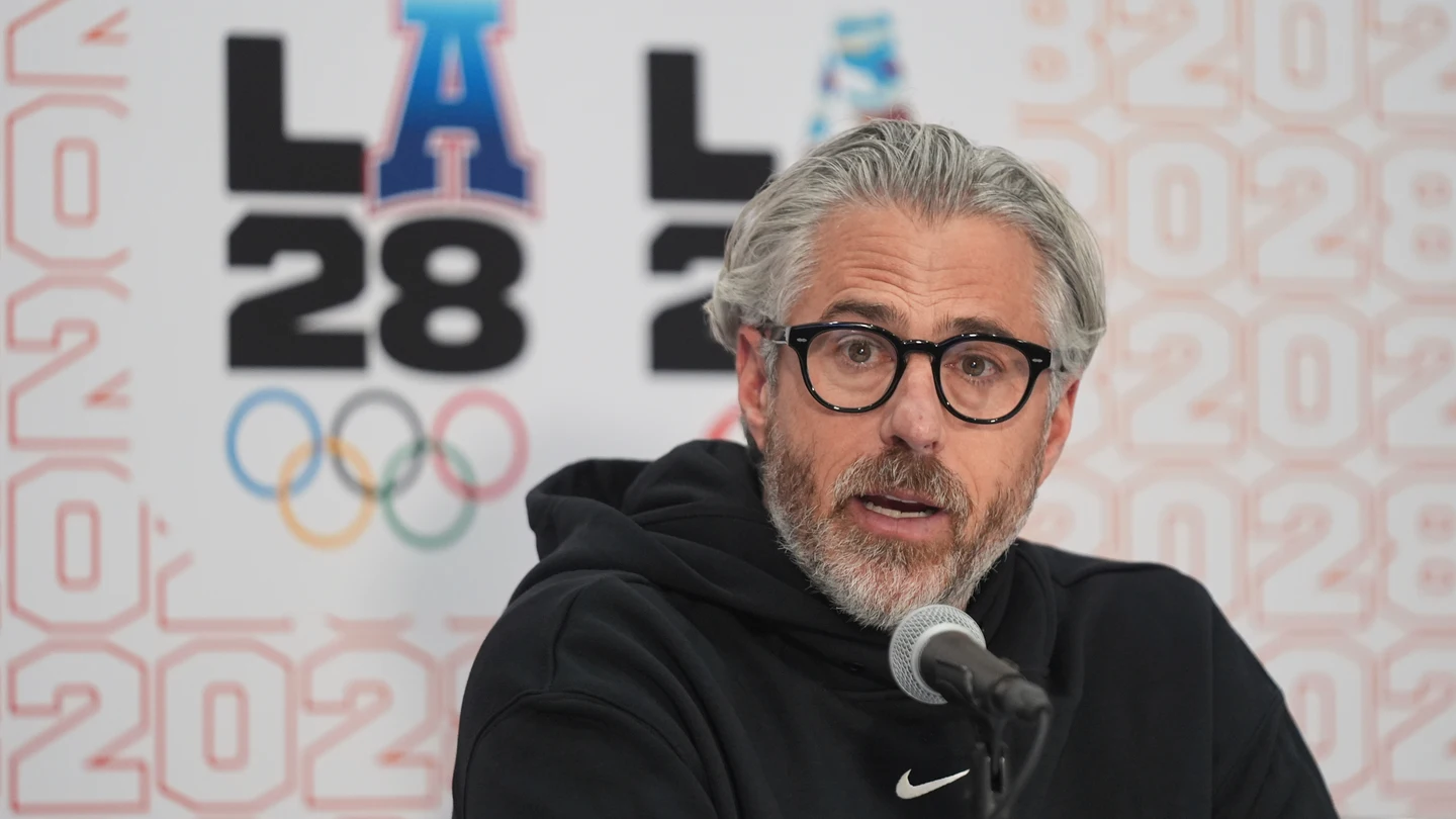 El presidente del comité organizador de los Juegos Olímpicos de Los Ángeles 2028, Casey Wasserman El presidente del comité organizador de los Juegos Olímpicos de Los Ángeles 2028, Casey Wasserman