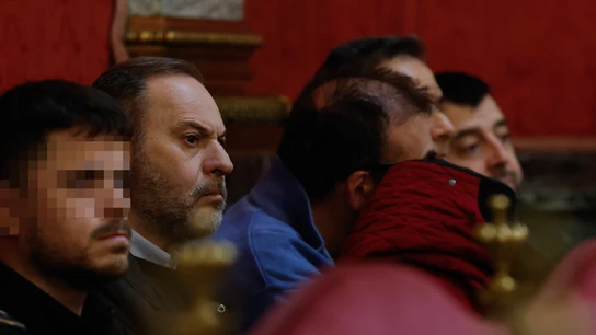El exministro Jose Luis Ábalos y Koldo García durante la audiencia preliminar en el Tribunal Supremo este jueves El Supremo escucha las alegaciones de Ábalos, Koldo y Aldama antes del juicio de las mascarillas