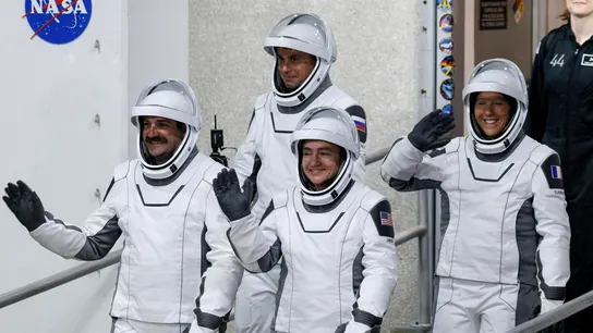 Tripulación de la misión espacial Crew-12 Tripulación de la misión espacial Crew-12