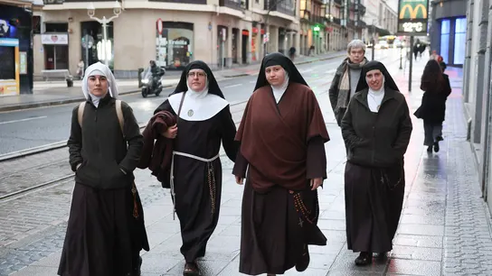 Imagen de las exmonjas del monasterio de Belorado (Burgos). Imagen de las exmonjas del monasterio de Belorado (Burgos).