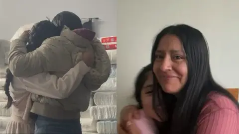 Marisol y Yoselyn vuelve a estar juntas después de nueve días de infierno del ICE Marisol y Yoselyn vuelve a estar juntas después de nueve días de infierno del ICE