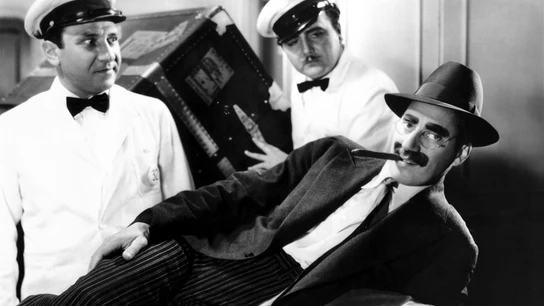 Groucho Marx en "Una noche en la ópera" Groucho Marx en "Una noche en la ópera"