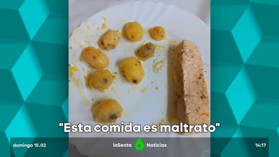 Casi un mes de huelga de hambre para denunciar el mal estado de la comida en una residencia de Madrid: fruta podrida, pescado sin descongelar...