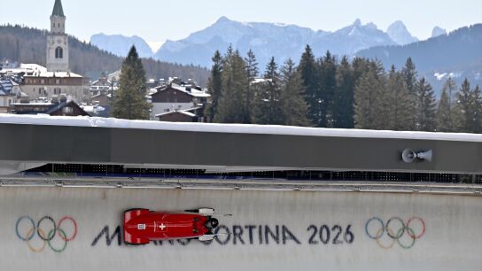 Una de las competiciones en los Juegos Ol&iacute;mpicos de Invierno de Mil&aacute;n Cortina. 