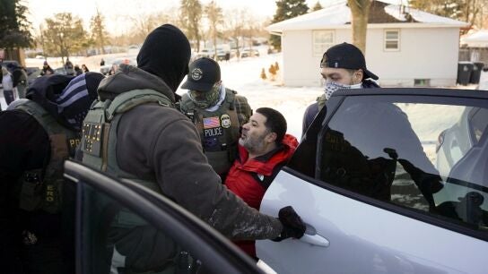Los agentes de Trump