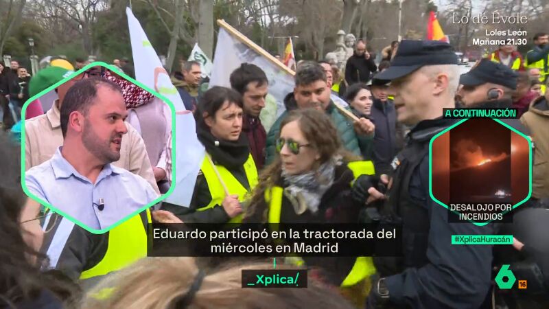 Un agricultor: "Si no queremos que la cesta de la compra sea m&aacute;s cara, el Gobierno tiene que ir con pol&iacute;ticas que hagan que el campo no desaparezca" 