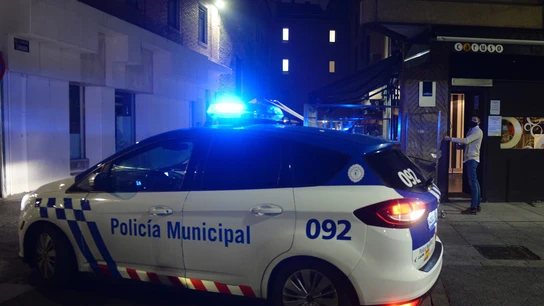 Coche de la Policía Municipal de Valladolid en una imagen de 2021 Coche de la Policía Municipal de Valladolid en una imagen de 2021