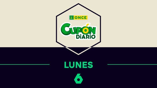 Juegos ONCE | Cup&oacute;n Diario de la ONCE del lunes: n&uacute;mero premiado del sorteo