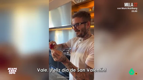 Así ha sorprendido David Beckham a Victoria en San Valentín: "¿Esto es lo que pretendías?" El exfutbolista ha decidido preparar un romántico desayuno a su mujer. Para ello, como ha confesado, ha seguido un tutorial de Instagram. Descubre el resultado en el vídeo principal.