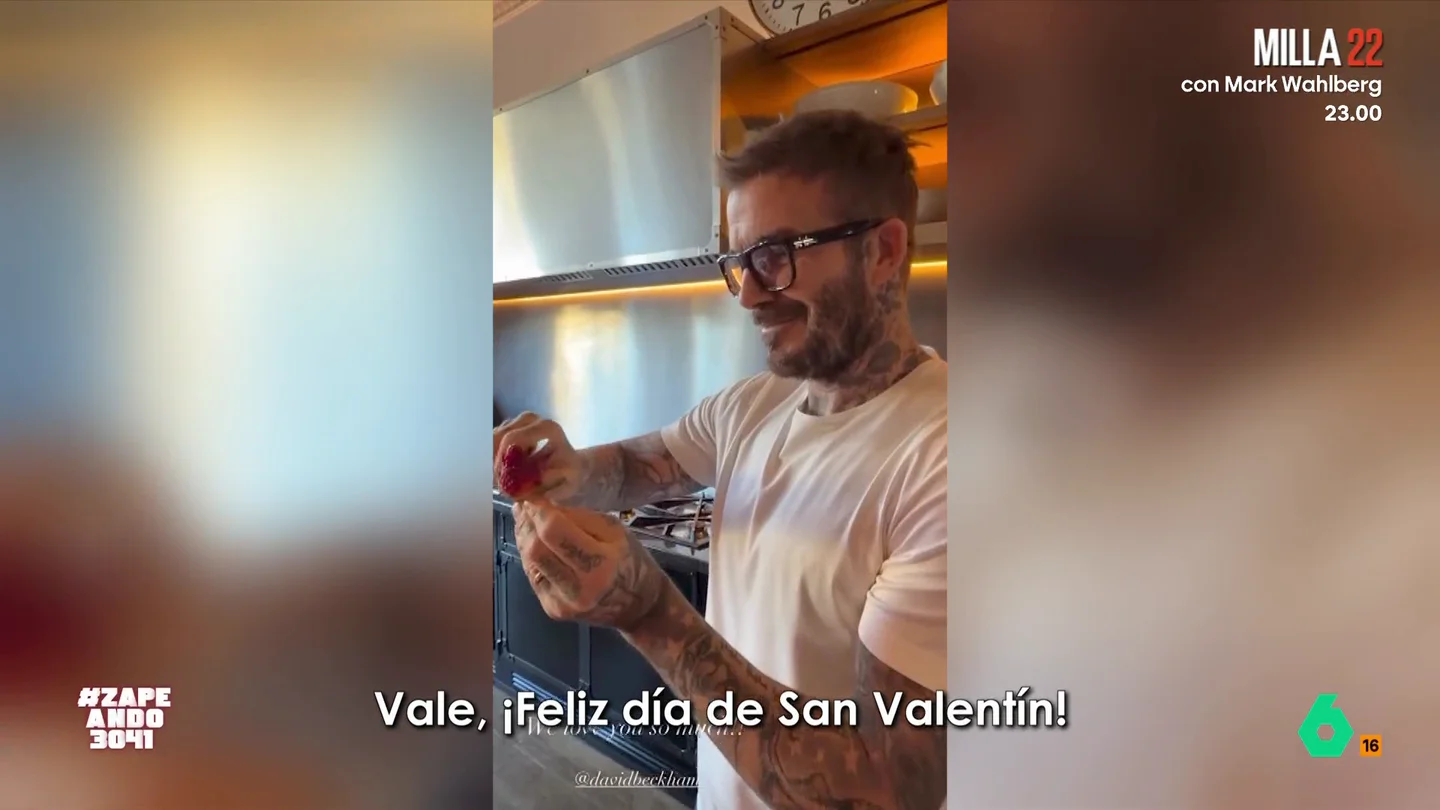 Así ha sorprendido David Beckham a Victoria en San Valentín: "¿Esto es lo que pretendías?" El exfutbolista ha decidido preparar un romántico desayuno a su mujer. Para ello, como ha confesado, ha seguido un tutorial de Instagram. Descubre el resultado en el vídeo principal.